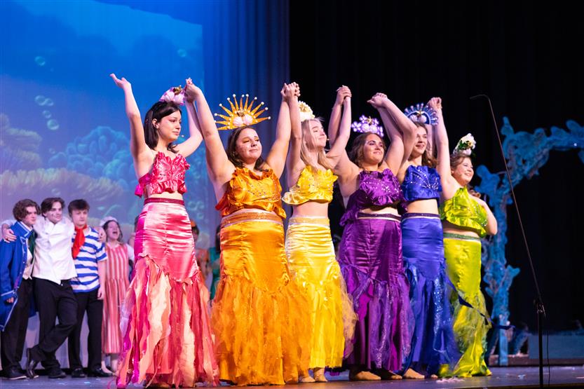 Summit High students perform The Little Mermaid